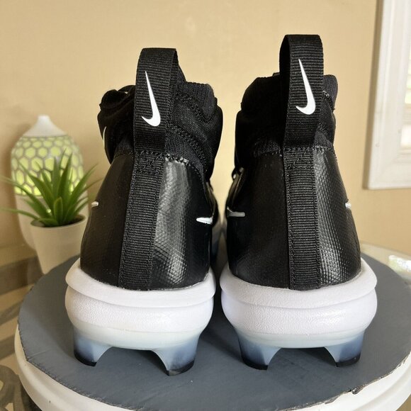 Nike Alpha Huarache NXT MCS Baseball Cleats Molded Mens Size‎ 12 Black New! - Picture 6 of 8